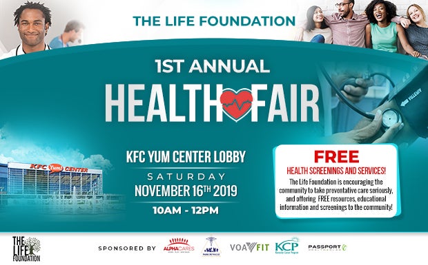 Health Fair on April 22nd from 10a.m. – 2p.m.